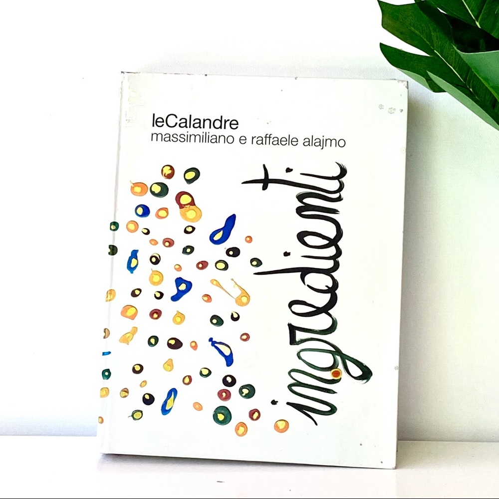 Culinary Rare Cookbook - “Ingredienti” Le Calandre
